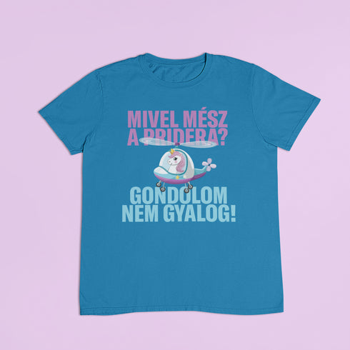ZShowTime unisex póló - Mivel mész a Pridera?